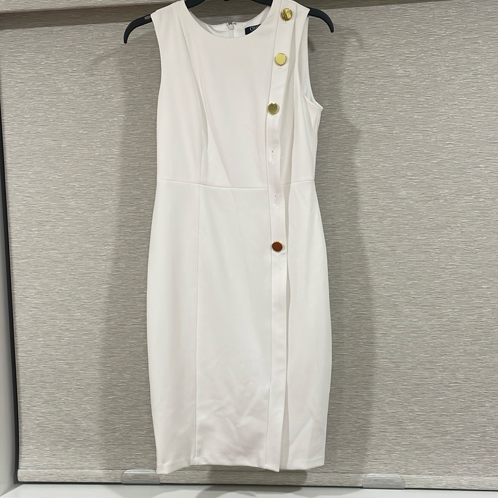 White Fitted Dress